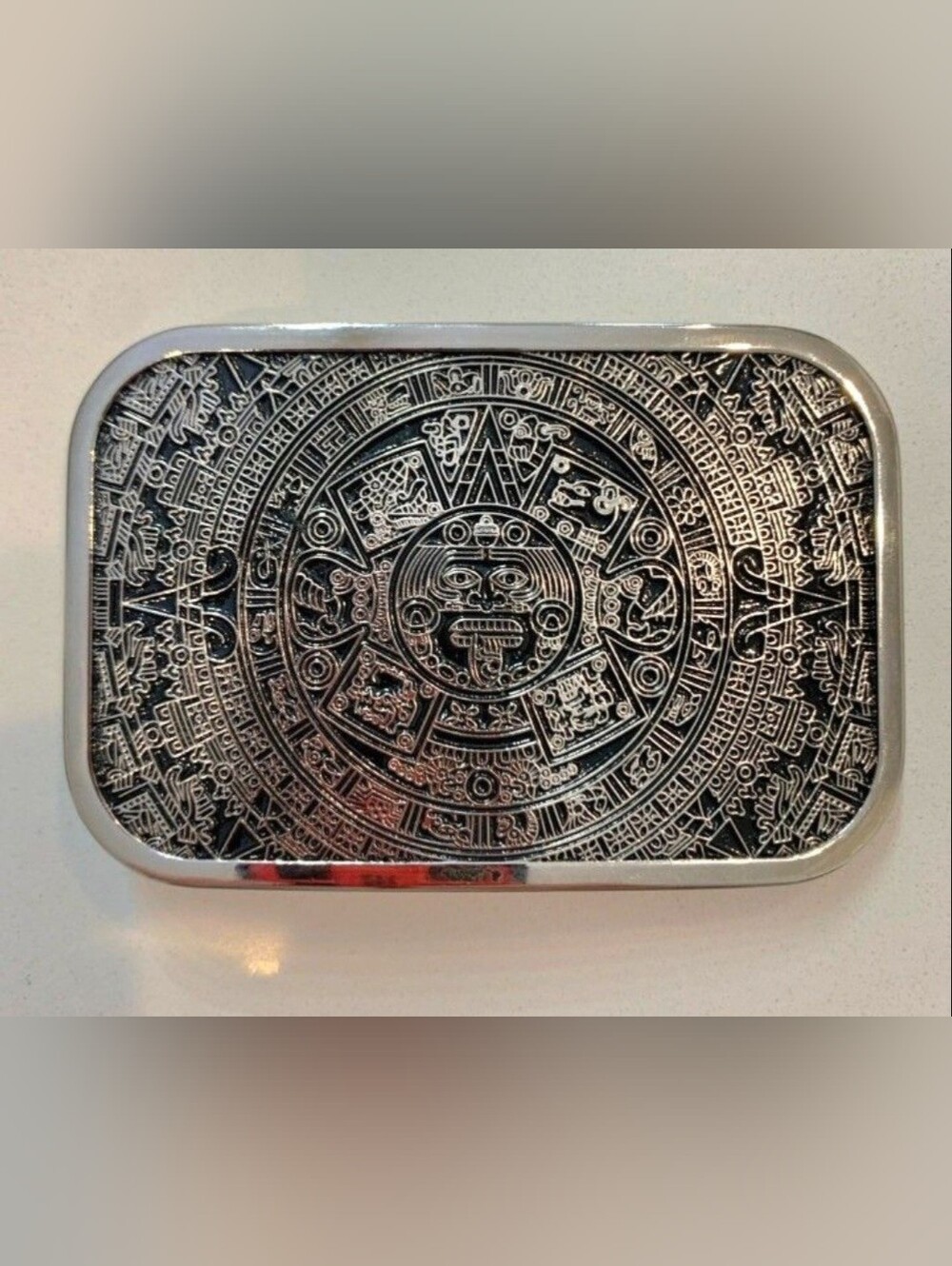 Unique Mayan Aztec calendar Enamel belt buckle See 4 Choices
